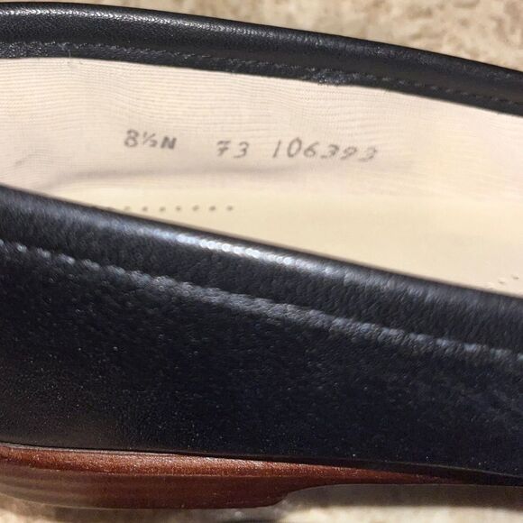 SAS Women’s Black Genuine Leather Casual Penny Loafers | Comfort Shoes Sz-8.5 - Picture 6 of 9